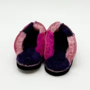 Picture of Sheepskin Mules | 2 Pinks / Purple | Size 3