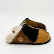 Picture of Sheepskin Mules | Bark / Spice / Mocca | Size 8