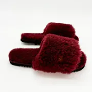 Picture of Sheepskin Slides | Damson | Size 7