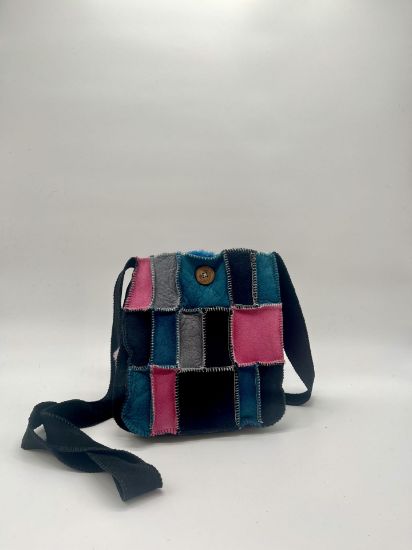 Picture of Midi Bag | Teal Pink Indigo