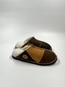 Picture of Sheepskin Mules | Willow Bark Burnt Honey | Size 5