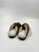 Picture of Sheepskin Mules | Willow Bark Burnt Honey | Size 5