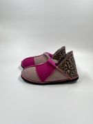 Picture of Sheepskin Slipper | mauve magenta leopard| Size 5