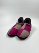 Picture of Sheepskin Slipper | mauve magenta leopard| Size 5