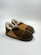 Picture of Sheepskin Slipper | willow bark burnt honey | Size 7