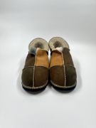 Picture of Sheepskin Slipper | willow bark burnt honey | Size 7