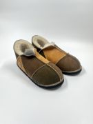 Picture of Sheepskin Slipper | willow bark burnt honey | Size 7