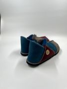 Picture of Sheepskin Slipper | teal damson grey | Size 9