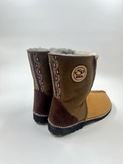 Picture of Traditional Boots | bark burnt honey & Braid | Size 5