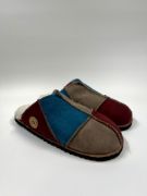 Picture of Sheepskin Mules | damson grey teal | Size 10