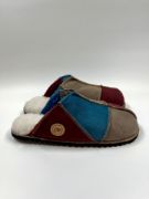 Picture of Sheepskin Mules | damson grey teal | Size 10