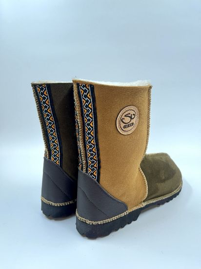 Picture of Traditional Boots | willow spice & Braid | Size 6