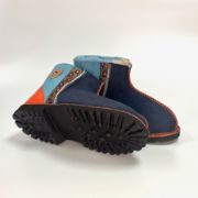 Picture of Sheepskin Shorties | Slate Turquoise Orange | Size 5