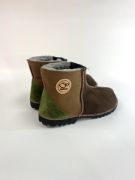 Picture of Sheepskin Shorties | Mocca Bark Green heel | Size 8