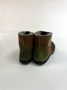 Picture of Sheepskin Shorties | Mocca Bark Green heel | Size 8