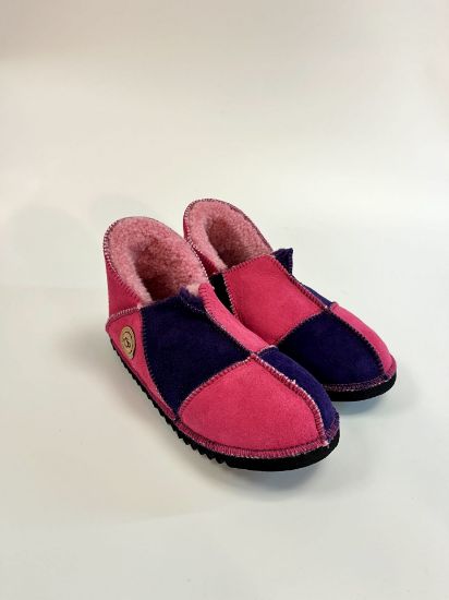 Picture of Sheepskin Slipper | pink/ purple | Size 6