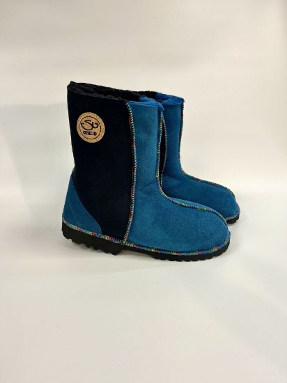 Picture of Traditional Boots | Teal Indigo | Size 8