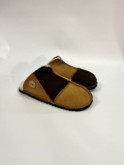 Picture of Sheepskin Mules | Spice, Mocca | Size 10
