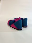 Picture of Sheepskin Slipper | magenta / teal | Size 7