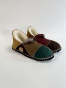 Picture of Sheepskin Slipper | forest mocca damson spice bark | Size 6