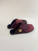 Picture of Sheepskin Mules | Damson / port | Size 5