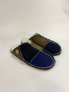 Picture of Sheepskin Mules | indigo / cobalt / willow | Size 13