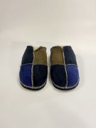 Picture of Sheepskin Mules | indigo / cobalt / willow | Size 13
